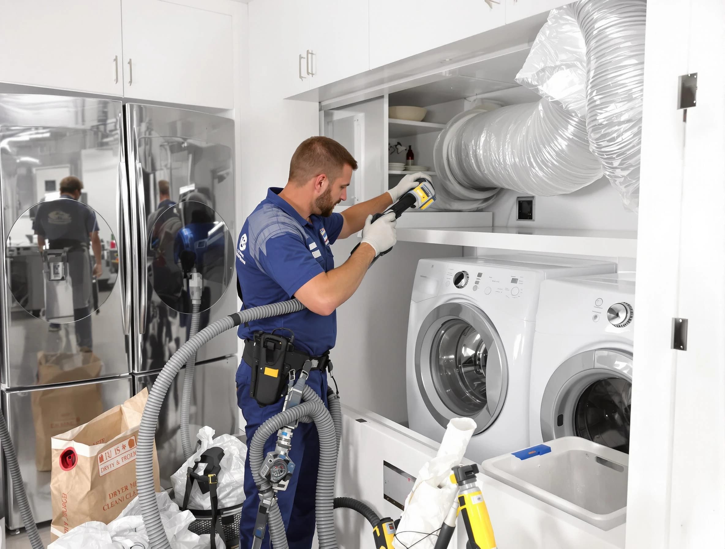 Professional duct cleaning by Leominster Dryer Vent Cleaning in Leominster
