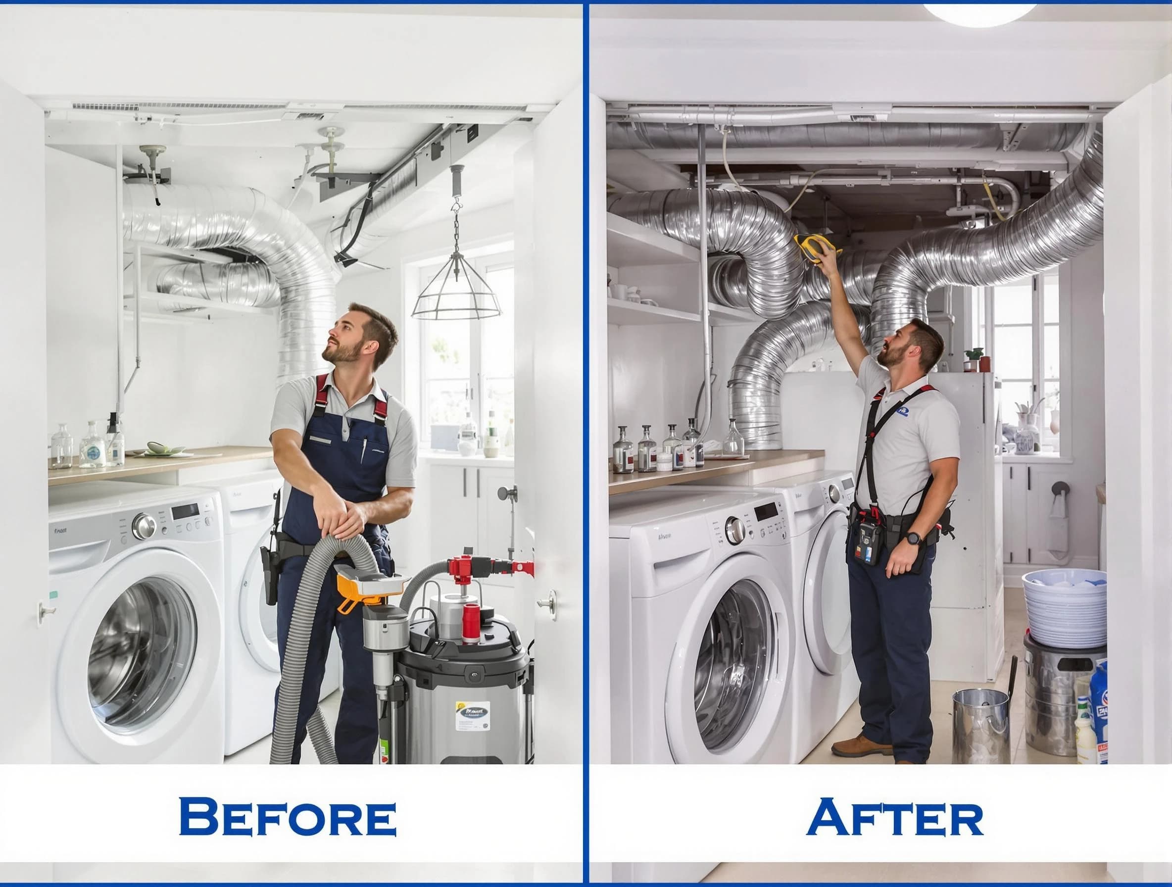 Expert gas dryer vent cleaning by Leominster Dryer Vent Cleaning in Leominster