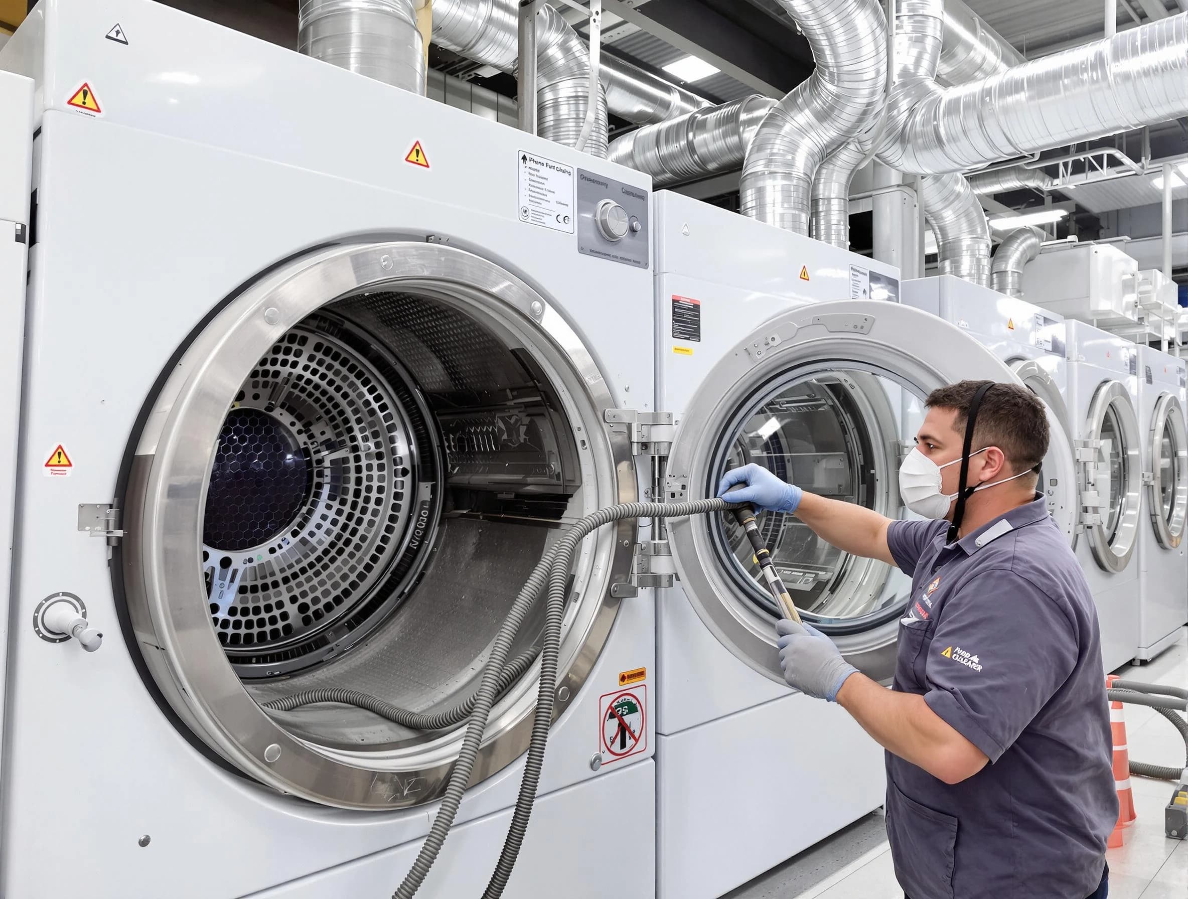 Industrial-grade dryer vent cleaning by Leominster Dryer Vent Cleaning in Leominster