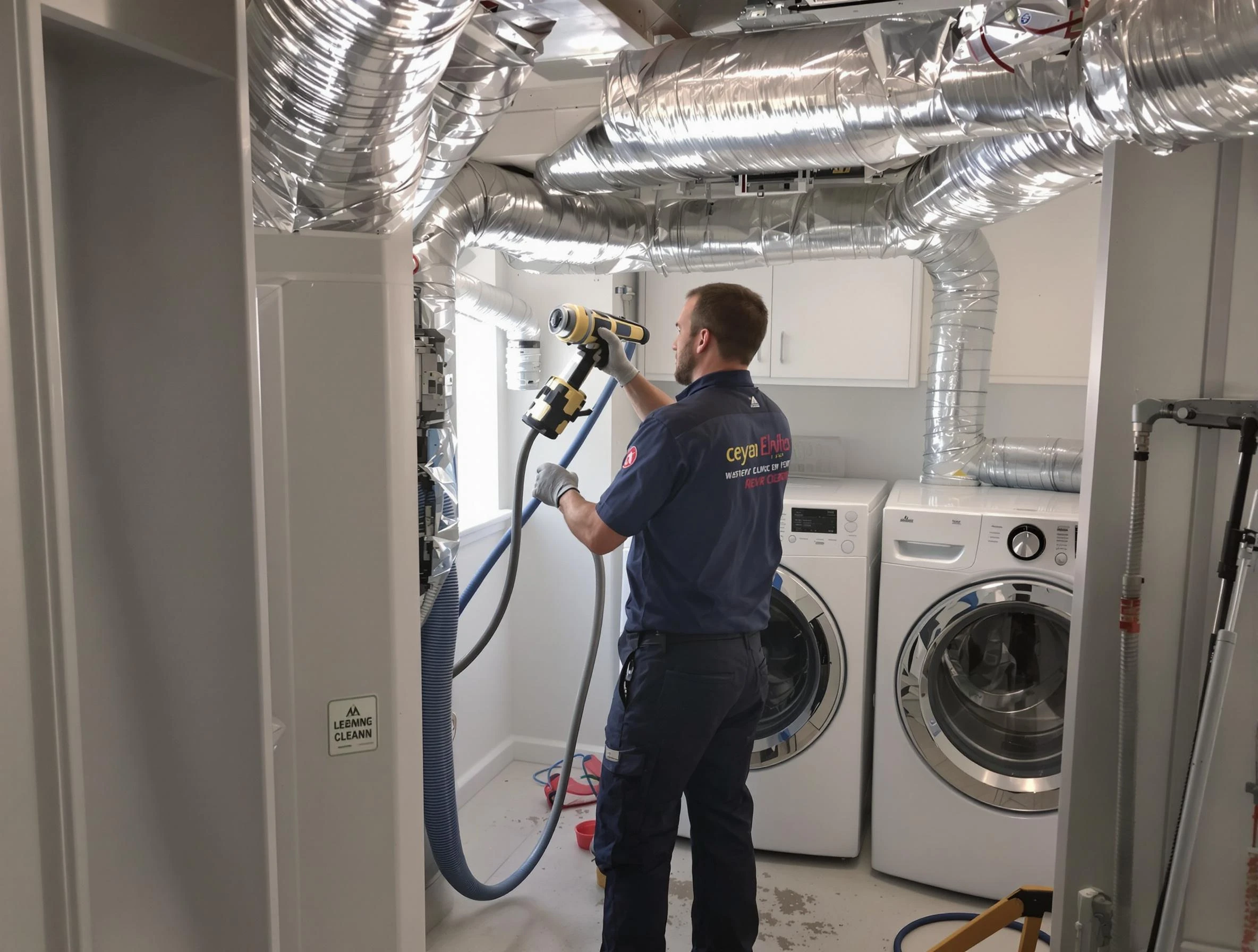 Leominster Dryer Vent Cleaning specialist using advanced equipment for thorough duct cleaning in Leominster