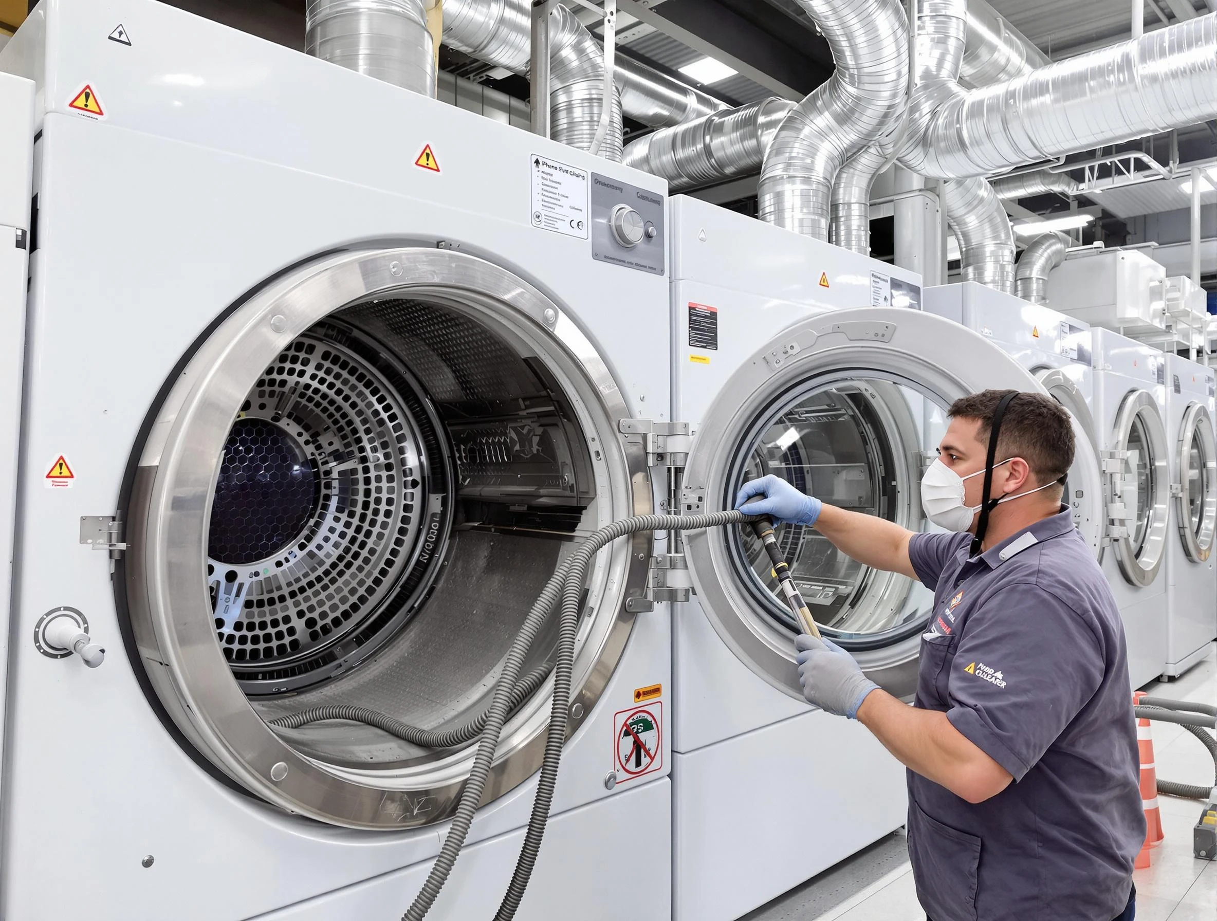 Industrial-grade dryer vent cleaning by Leominster Dryer Vent Cleaning in Leominster